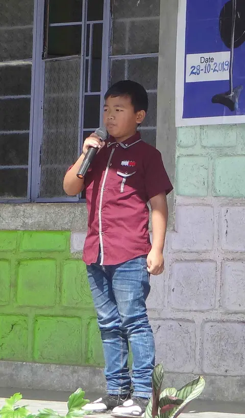 F